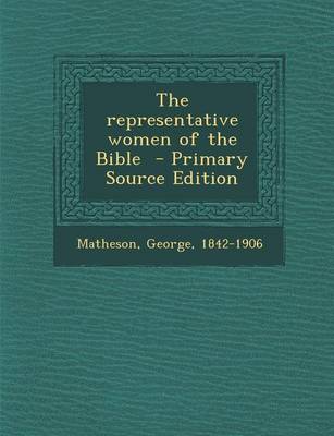 Book cover for The Representative Women of the Bible