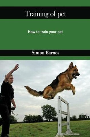 Cover of Training of Pet