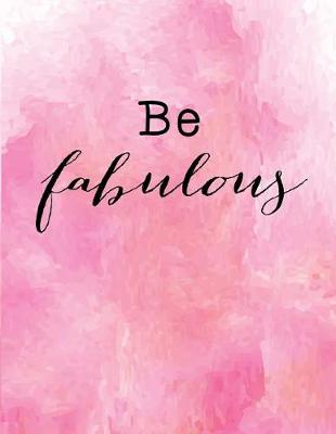 Book cover for Be fabulous
