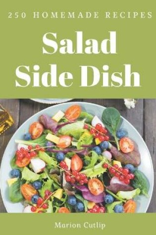 Cover of 250 Homemade Salad Side Dish Recipes