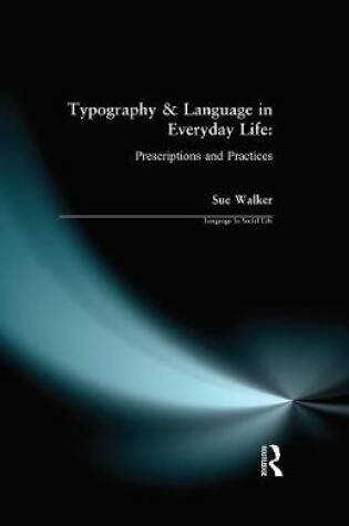 Cover of Typography & Language in Everyday Life