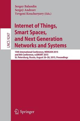 Cover of Internet of Things, Smart Spaces, and Next Generation Networks and Systems