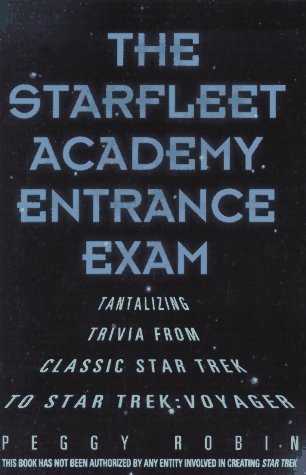 Book cover for The "Star Fleet Academy" Entrance Exam