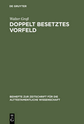 Book cover for Doppelt besetztes Vorfeld