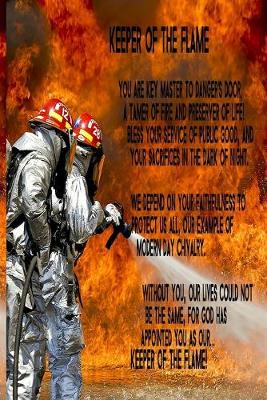 Book cover for Keeper Of The Flame Firefighters To Do Planner