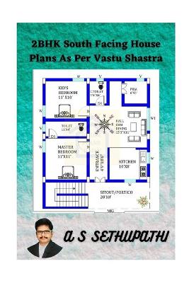 Book cover for 2BHK South Facing House Plans As Per Vastu Shastra