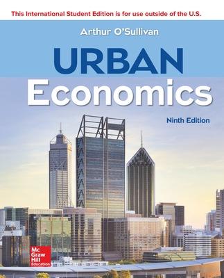 Book cover for ISE Urban Economics