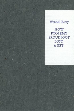 Cover of How Ptolemy Proudfoot Lost a Bet