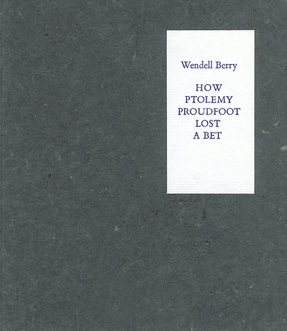 Book cover for How Ptolemy Proudfoot Lost a Bet