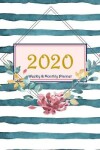 Book cover for 2020 Floral Cover Planner