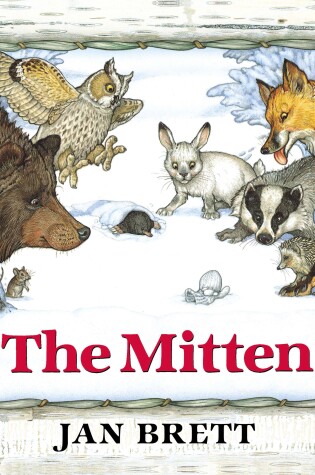 Cover of The Mitten (Oversized Lap Board Book)