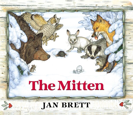 Book cover for The Mitten (Oversized Lap Board Book)