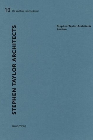 Cover of Stephen Taylor: De aedibus International 9