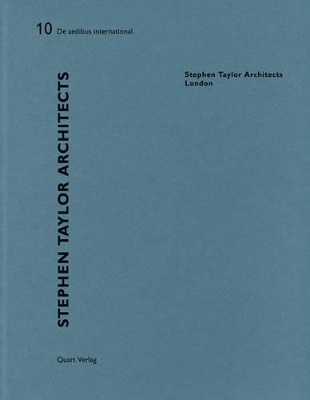 Book cover for Stephen Taylor: De aedibus International 9