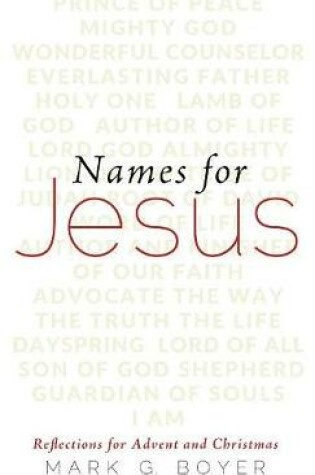 Cover of Names for Jesus