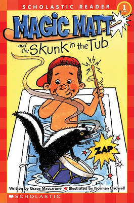 Book cover for Magic Matt and the Skunk in the Tub