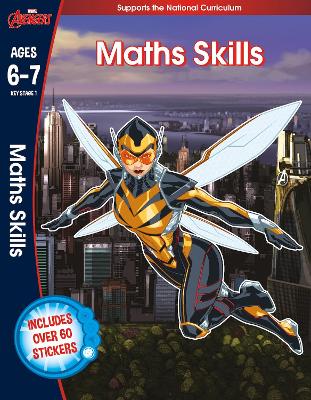 Book cover for Avengers: Maths Skills (Ages 6 to 7)