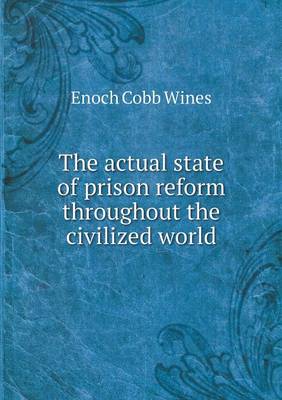 Book cover for The actual state of prison reform throughout the civilized world