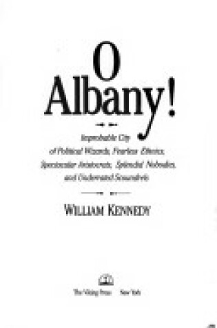 Cover of O Albany!