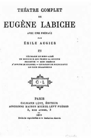 Cover of Theatre complet, Volume III