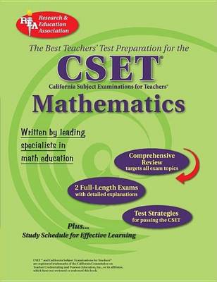 Book cover for Cset Mathematics Grades 7-12