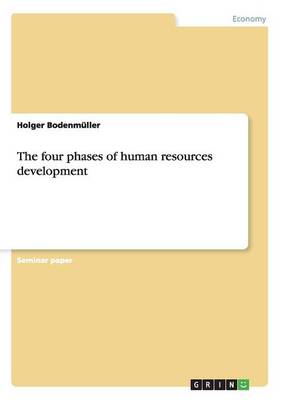 Book cover for The four phases of human resources development