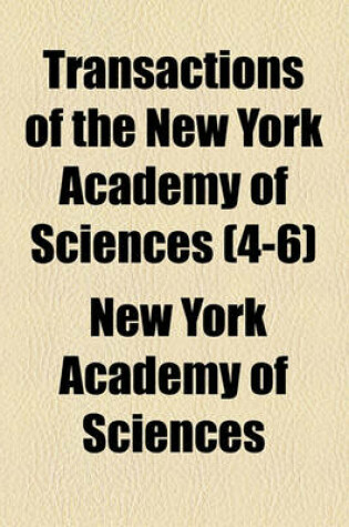 Cover of Transactions of the New York Academy of Sciences (4-6)