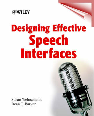 Book cover for Designing Effective Speech Interfaces