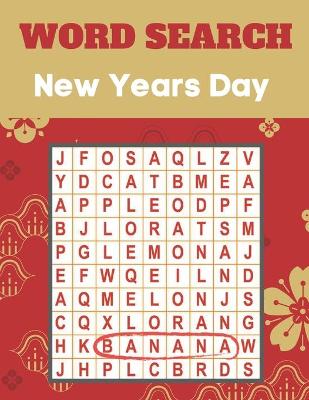 Book cover for New Years Day Word Search