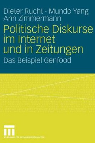 Cover of Politische Diskurse Im Internet Und in Zeitungen