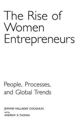 Cover of The Rise of Women Entrepreneurs