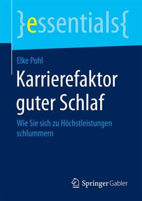 Book cover for Karrierefaktor Guter Schlaf