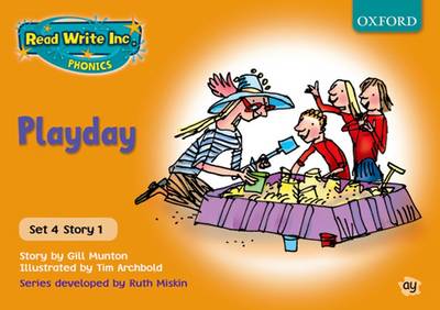 Cover of Read Write Inc Phonics Orange Set 4 Storybooks Playday