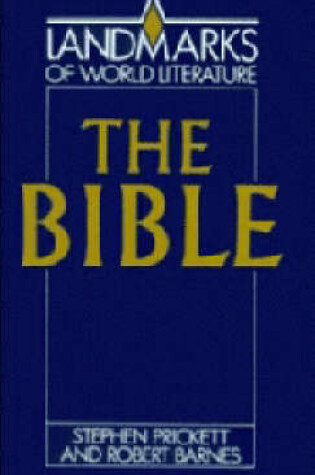 Cover of The Bible