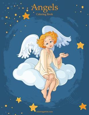 Book cover for Angels Coloring Book 1