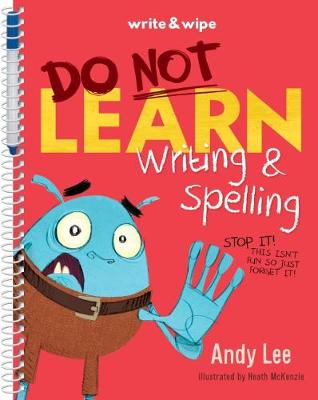 Book cover for Do Not Open Learn Writing and Spelling