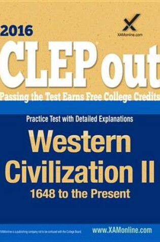 Cover of CLEP Western Civilization II