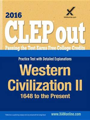 Book cover for CLEP Western Civilization II