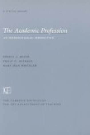 Cover of The Academic Profession - an International Ive