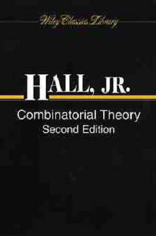 Cover of Combinatorial Theory