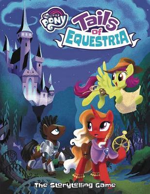 Book cover for My Little Pony Tails of Equestria Story Telling Game Core Rule Book