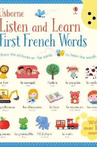 Cover of Listen and Learn First French Words