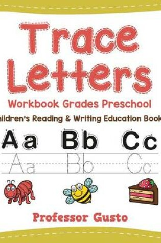 Cover of Trace Letters Workbook Grades Preschool