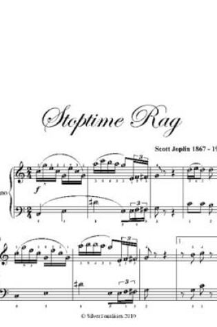 Cover of Stoptime Rag Easy Piano Sheet Music