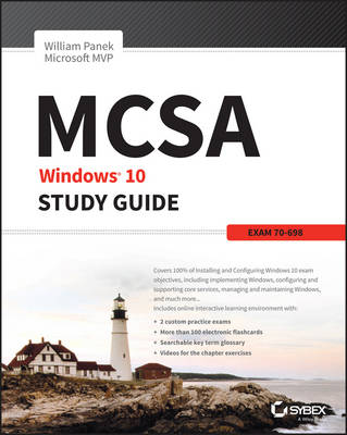 Book cover for MCSA Windows 10 Study Guide