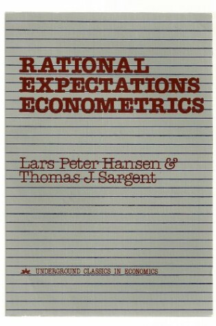 Cover of Rational Expectations Econometrics