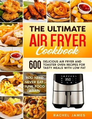 Book cover for The Ultimate Air Fryer Cookbook