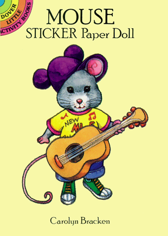 Book cover for Mouse Sticker Paper Doll