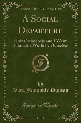 Book cover for A Social Departure