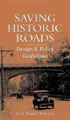 Cover of Saving Historic Roads